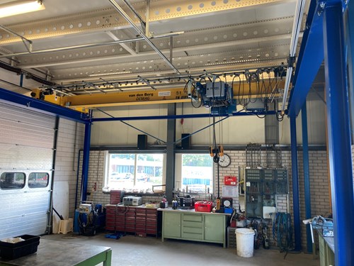 Demag kraanbaan